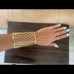 BCBG Gold Cuff